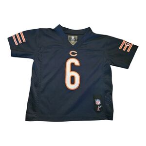 Chicago Bears Jay Cutler #6 Team Apparel NFL Football Jersey Size 4T